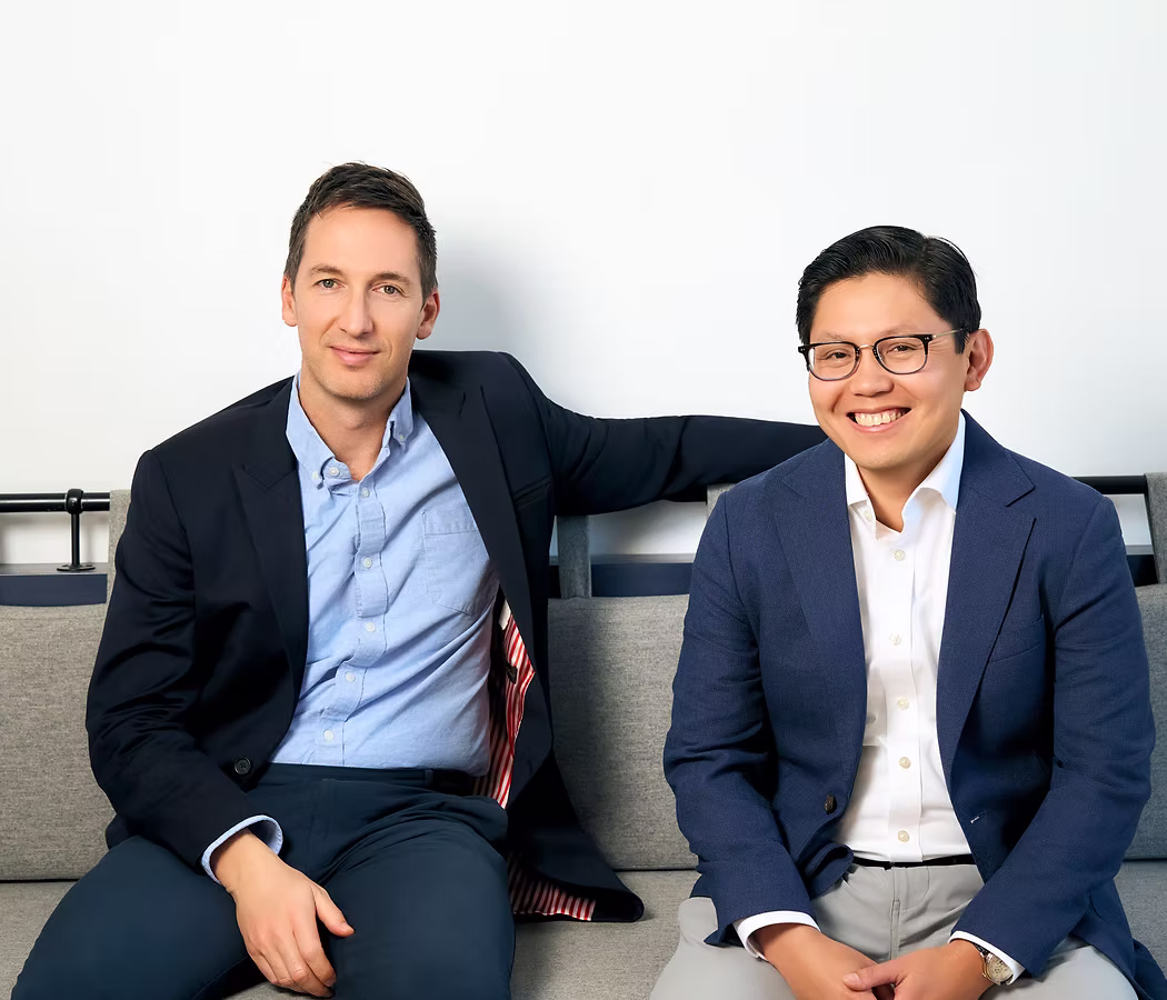 Images of members of the team sitting together